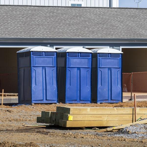 additional features that can be added to a job site porta potty include hand sanitizer dispensers, portable sinks, and mirrors